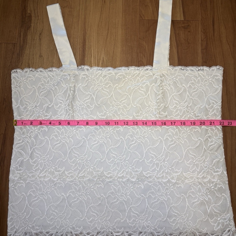 Coldwater Creek Cami Top Womens Lace Feminine Holiday Shirt Size 2x - Picture 6 of 7